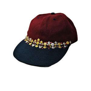 100% Cotton Hip Hop Streetwear Fashion Bling Ladies Baseball Trucker Cap Hat
